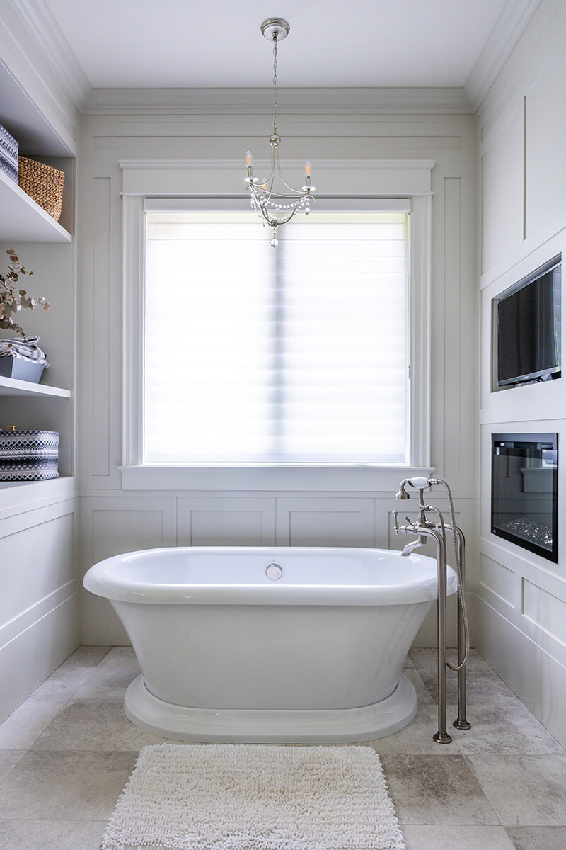 Ensuite With Freestanding Bathtub
